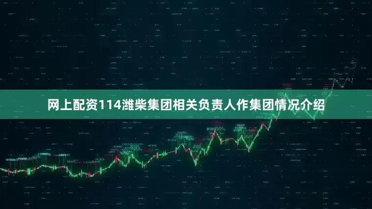 网上配资114潍柴集团相关负责人作集团情况介绍